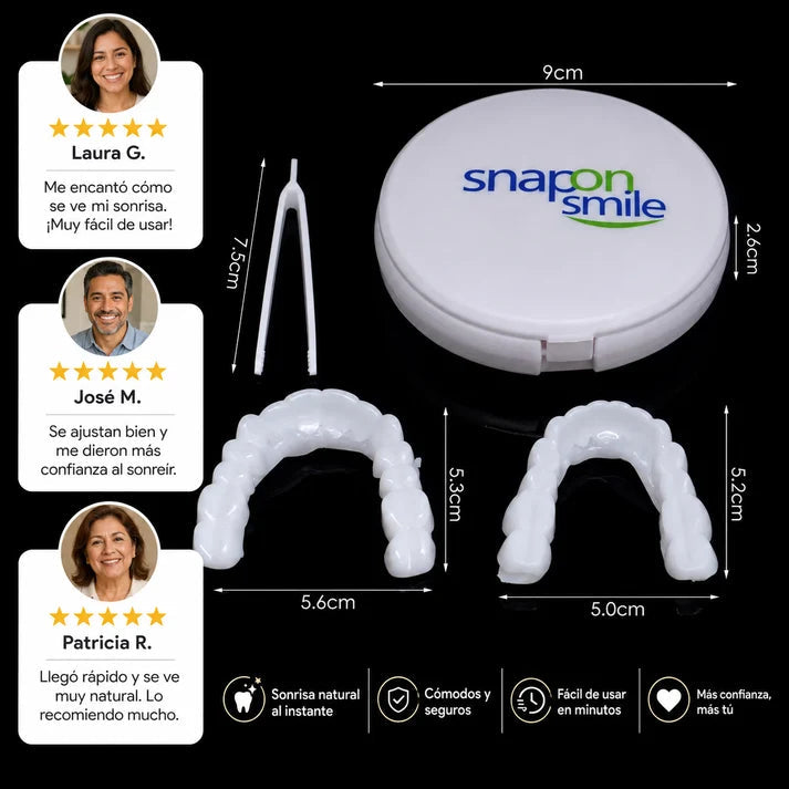 Carillas dentales SNAPON SMILE