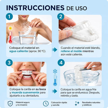 Carillas dentales SNAPON SMILE